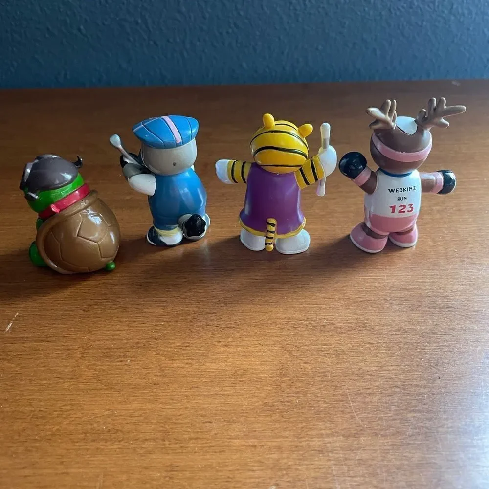 Webkinz Collectible Figures set of 4